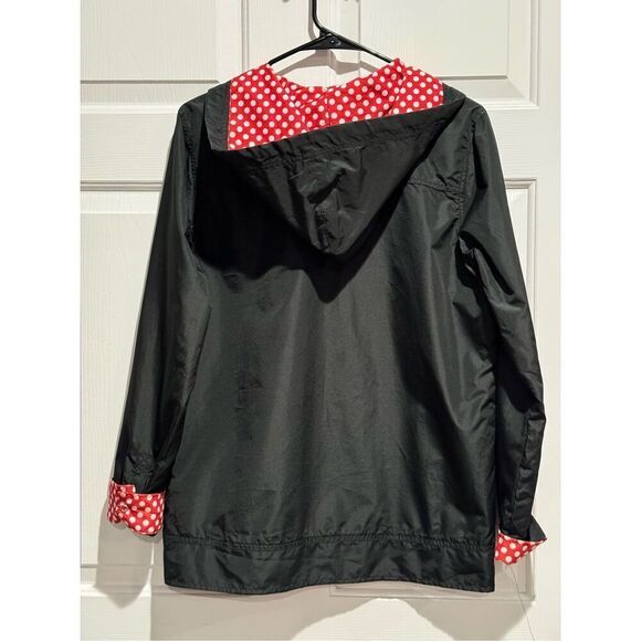 Disney Disneyland Resort Minnie Mouse Hooded Women's Raincoat Medium - Picture 13 of 14